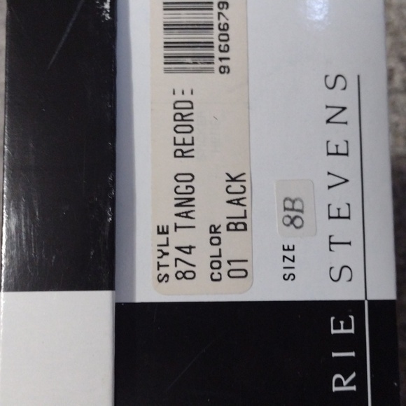 VALERIE STEVENS WOMEN'S TANGO BEADED BLACK BEADED POINTED TOE SIZE 8B PUMPS - Picture 3 of 15